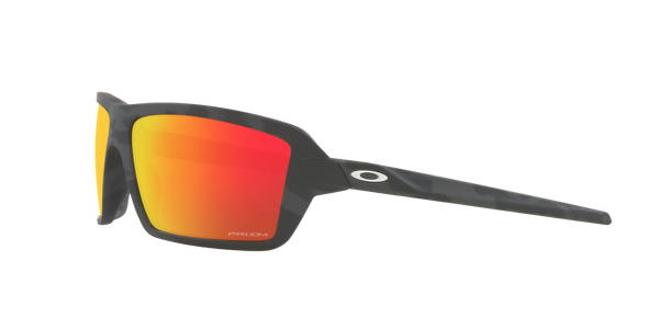 Oakley Cables Black Camo Prizm Ruby