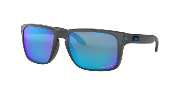 Oakley Holbrook XL Grey Smoke Prizm Sapphire Polarized Good See Co