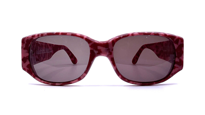 Alain Mikli -  309172 (Pink With Spotted Burgundy w/Brown Lens)