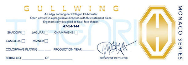 T HENRI - Gullwing Rx (Camolux)