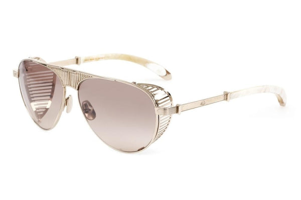 Maybach Eyewear - The Vision I (Champagne Gold/White Cream) LIMITED EDITION