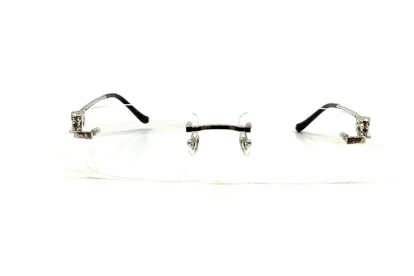 CARTIER 長方形 フレムレス メカネ CT0281O 002 CARTIER | CT0281O 002 | PANTHÈRE DE CARTIER EYEGLASSES