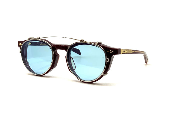 Jacques Marie Mage - Sheridan Clip On (Silver) [Light Blue Lens]