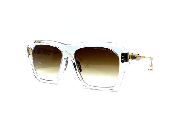 サングラス DITA Dita Eyeweare - TALON-THREE - Crystal clear-White gold TALON-THREE - DITA Eyewear Official
