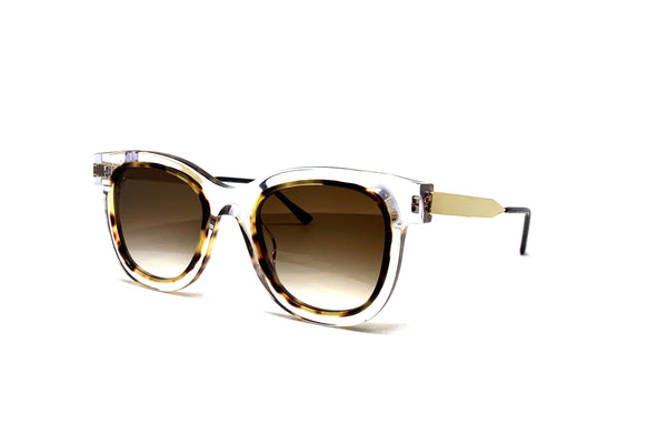 サングラス THIERRY LASRY Woman Sunglasses Brown SWIMMY 228 Thierry Lasry SWIMMY Square Sunglasses for Women – THIERRY
