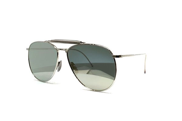 1*h様 THOM BROWNE TB405-B-T-WLT 49 サングラス 中古・古着通販】Thom Browne (トムブラウン) ダブル ブリッジ ブロー