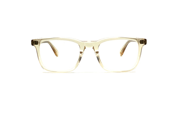 Garrett Leight Glasses Clear Champagne Square $175 NWT New Authentic Garrett Leight Eyeglasses Bernard Champagne Rx  main image 4