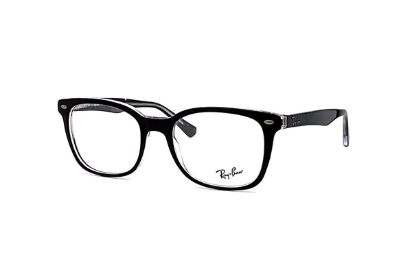 Ray-Ban - RB5285 (Polished Black On Transparent)