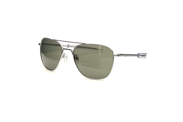 Randolph - Aviator (Matte Chrome | American Gray Non-Polarized)