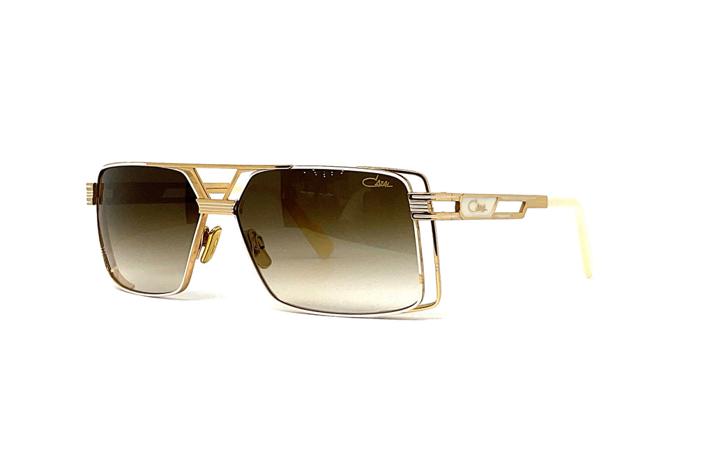 完璧 Cazal - 9111 (Milky White | Gold) – Good See Co. 小物