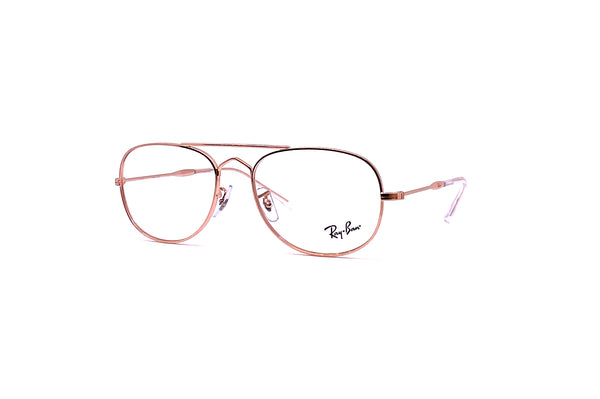 Ray-Ban - Bain Bridge- RB3735V (Polished Rose Gold) (Medium)