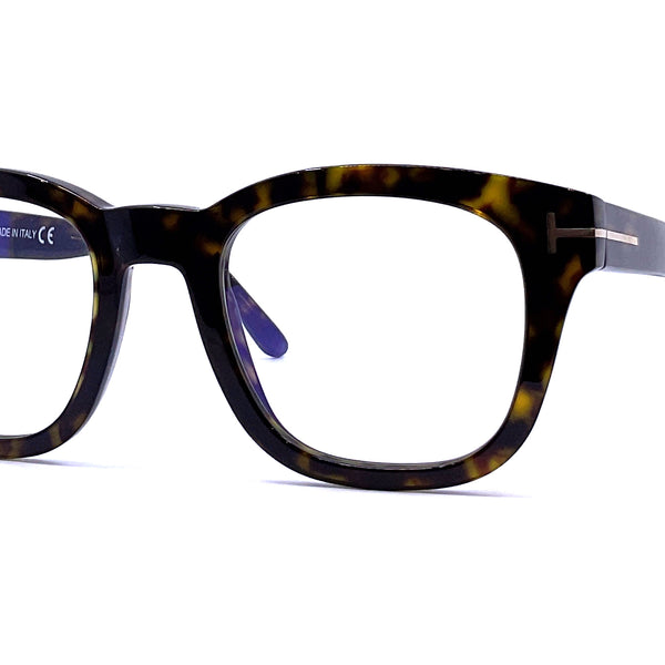 Tom Ford - Blue Block Soft Square Opticals TF5542-B (Dark Havana