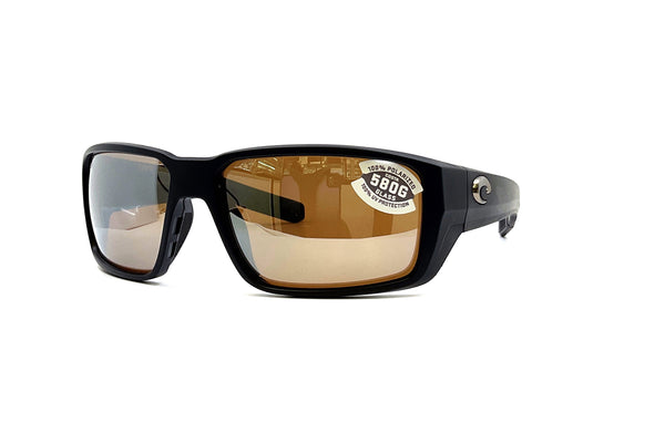 Costa - Fantail Pro (Matte Black | Copper Mirror Glass)