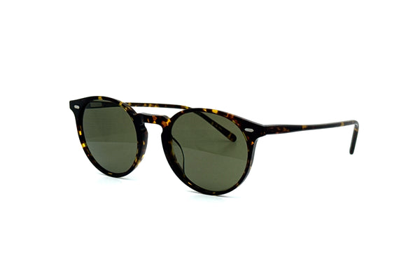 Oliver Peoples - N.02 Sun (Atago Tortoise Acetate | G-15 Crystal)