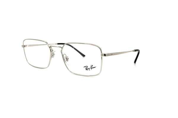 Ray-Ban - [53] RB 6440 (Polished Silver | Clear)