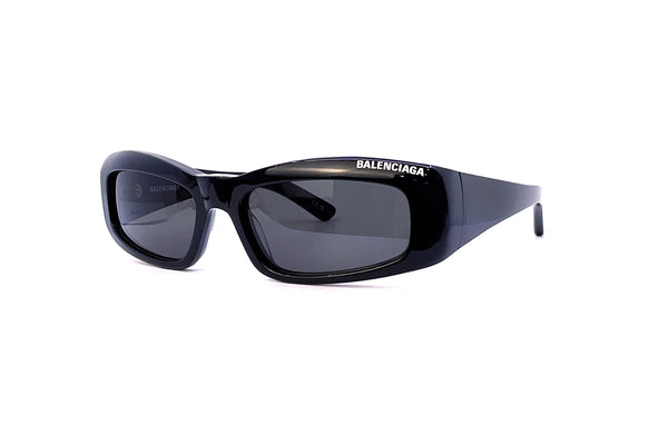 BALENCIAGA サングラス BB0266S 001 ブラック Balenciaga BB0266S 001 Black Grey Sunglasses - eye-oo.com