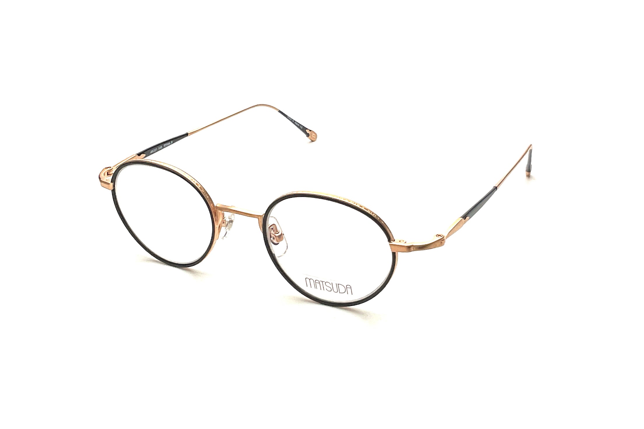 Matsuda - 10189H-I (Matte Rose Gold/Matte Black) – Good See Co.