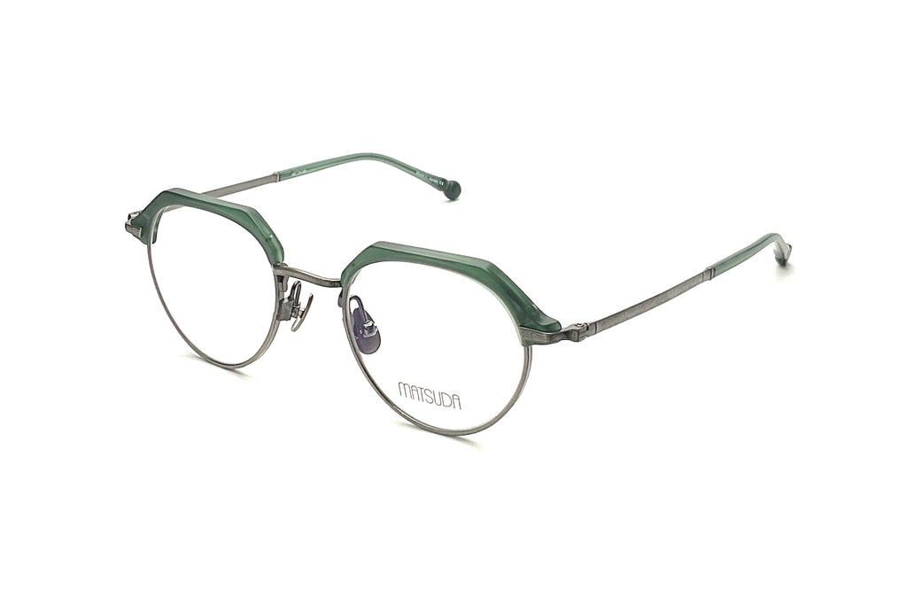 Matsuda - M2064 (Matte Bottle Green/Antique Silver) – Good See Co.