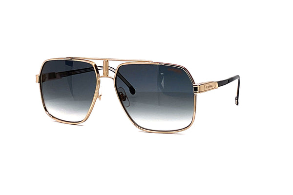 Carrera - 1055 Square Frame Navigator Sunglassess (Black/Gold)