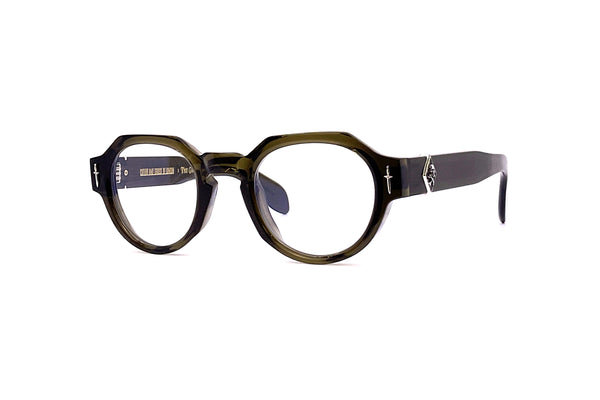 Cutler and Gross - The Great Frog "Lucky Diamond I" Optical (Olive)