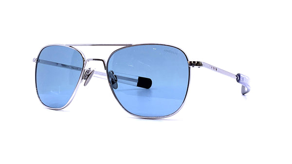 Randolph - Aviator (23k White Gold | Blue Hydro)