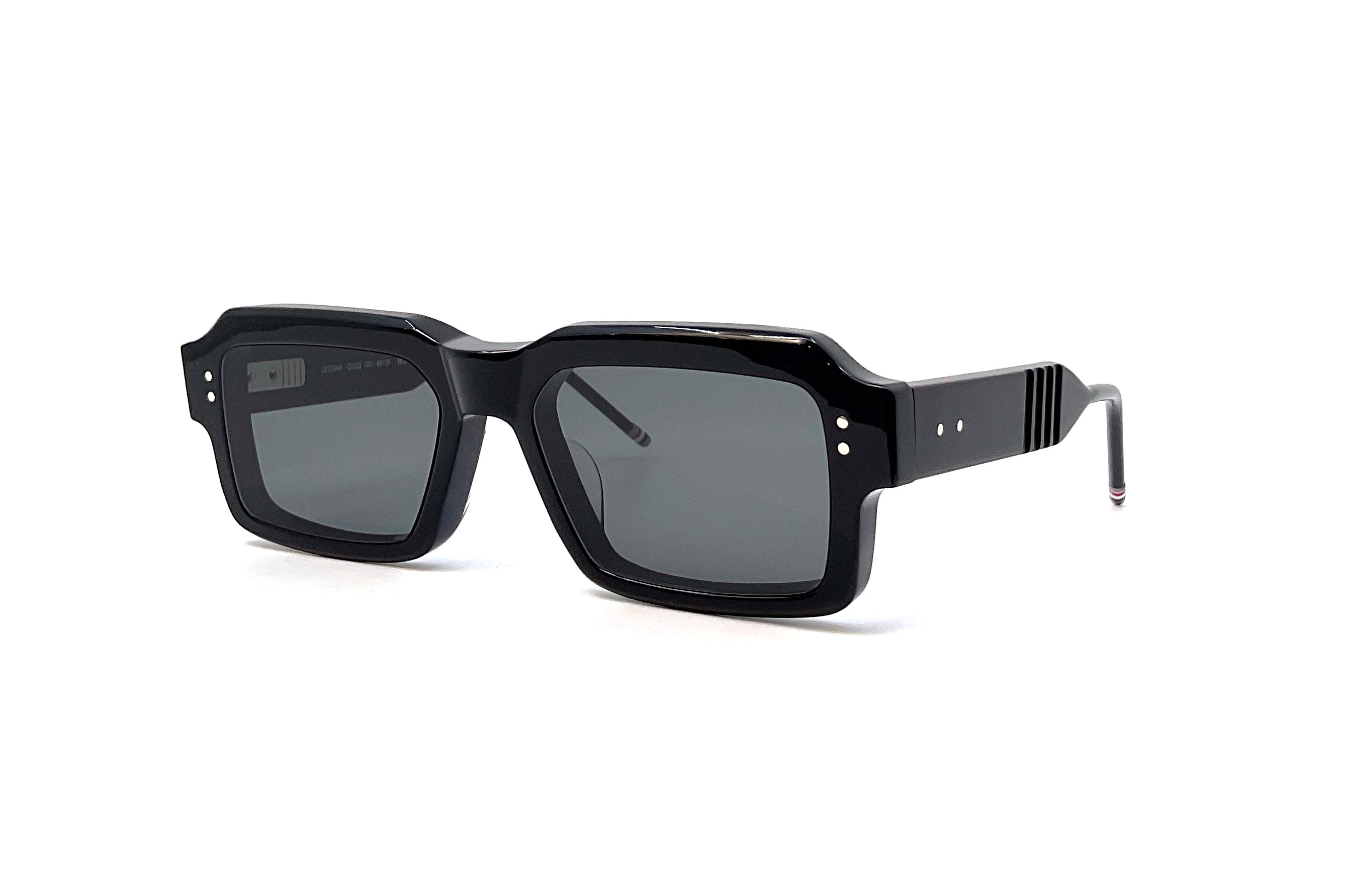 【送料&関税込】Thom Browne UES924A/G0002 Sunglasses - Unise Thom Browne UES924A-G0002 Shiny Black/Dark Grey (924A-001