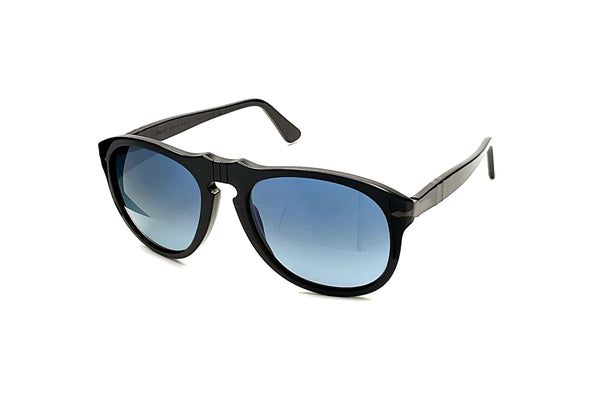 Persol - 649NE Total Black Arrow [56] (Black | Blue Gradient)