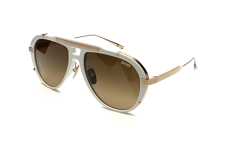 Monza Life Eyewear - Piloti (White/Rose Gold)