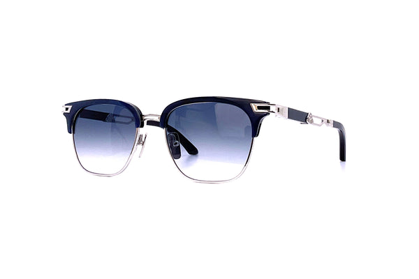 Maybach Eyewear - The Dean I (Palladium/Night Blue)