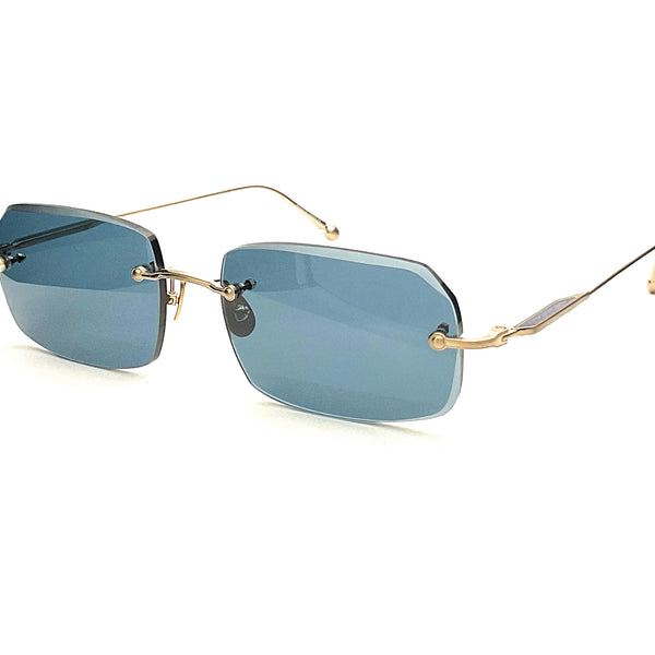 Matsuda - M5004 [57] (Brushed Gold | Blue Grey) – Good See Co.