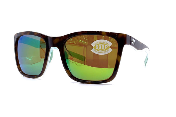Costa - Panga (Tortoise/White Seafoam | Green Mirror Polycarbonate)
