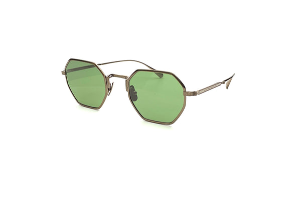 Mr. Leight - Eden S (Antique Gold/Semi-Flat Diamond Green)