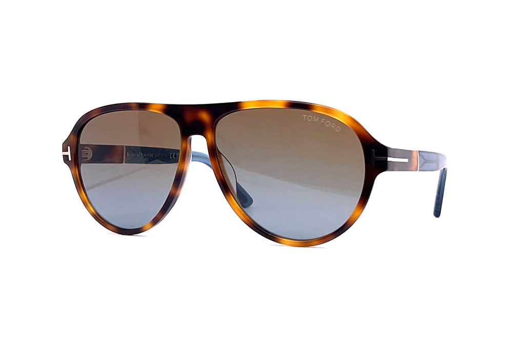 Tom Ford - Quincy (Shiny Dark Havana | Gradient Brown) – Good See Co.