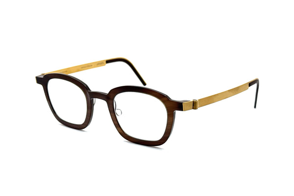 Lindberg - 1858 (Medium Brown + Light Brown/Silk Matt Gold)