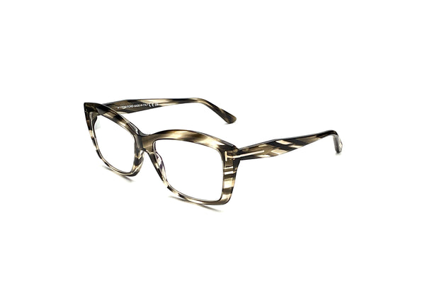 Tom Ford - TF6065-B (Striped Brown)