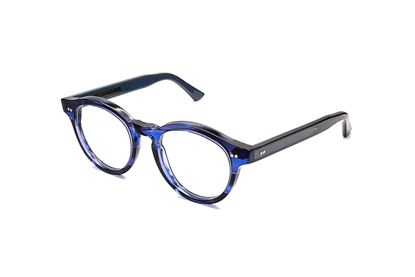 Cutler and Gross - 1378 (Striped Blue Havana on Powder Blue)