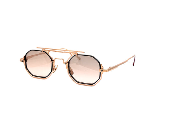 Vysen - Gizy (Shiny Rose Gold/Black Stainless Steel | Clear Rose Gold Gradient Mirror)