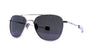 Randolph - Aviator (23k White Gold | American Gray Polarized)