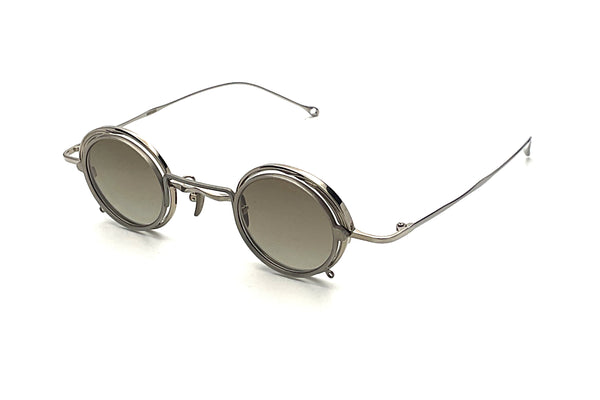 Rigards - RG1008ZC (Polished Titanium) + Sun Clip (Titanium | Bronze Gradient)