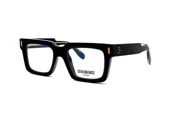 Cutler and Gross - 9386 Square Sunglasses (Black)