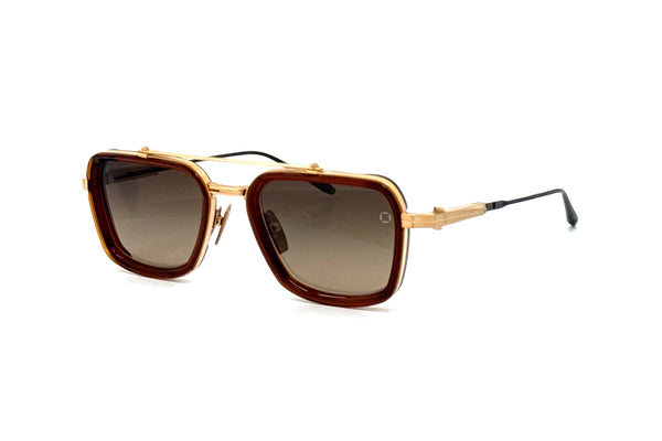 Akoni - Solis (White Gold/Dark Brown Crystal | Dark Brown)