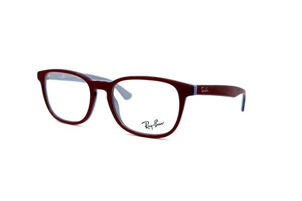 Ray-Ban - RB 1592 Optics Kids (Polished Red On Grey | Clear)