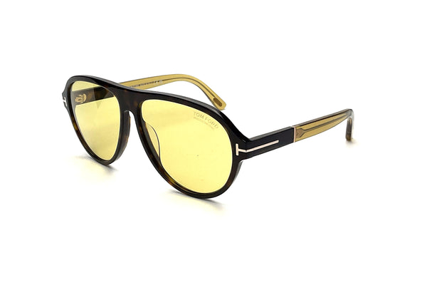 Tom Ford - Quincy (Shiny Dark Havana | Yellow Photochromic)