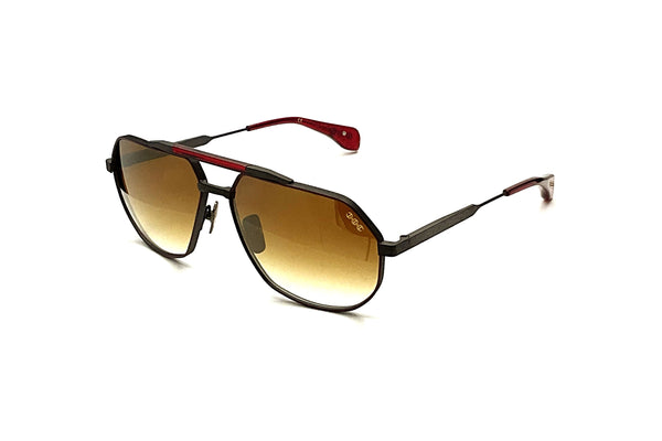 Hoorsenbuhs Sunglasses - Model XII (Matte Black/Bordeaux)