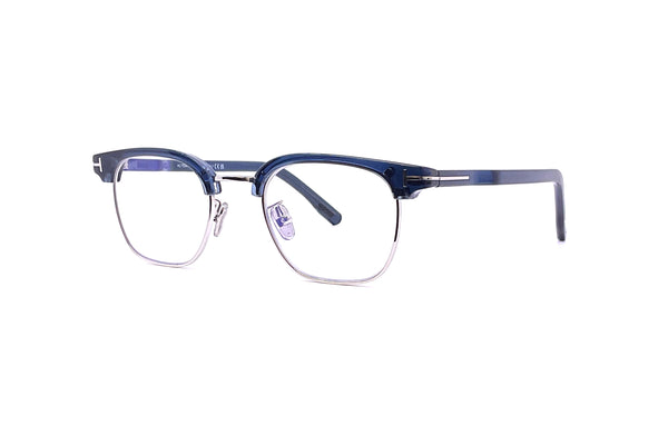 TOM FORD TF5932-D-B 039 メガネ ブルーライトカット 高級 Tom Ford - TF5932-D-B (Shiny Blue) – Good See Co.