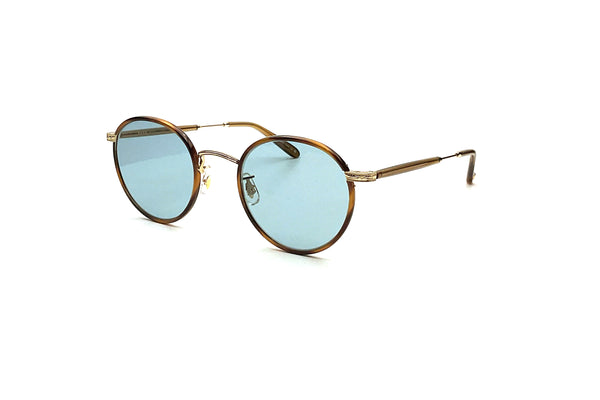 Garrett Leight - Wilson Sun (Demi Blonde-Gold | Semi-Flat Pure Blue)