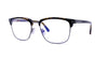 Tom Ford - Blue Block Soft Sqaure Magnetic Bridge Opticals (Dark Havana) w/ Clip-On