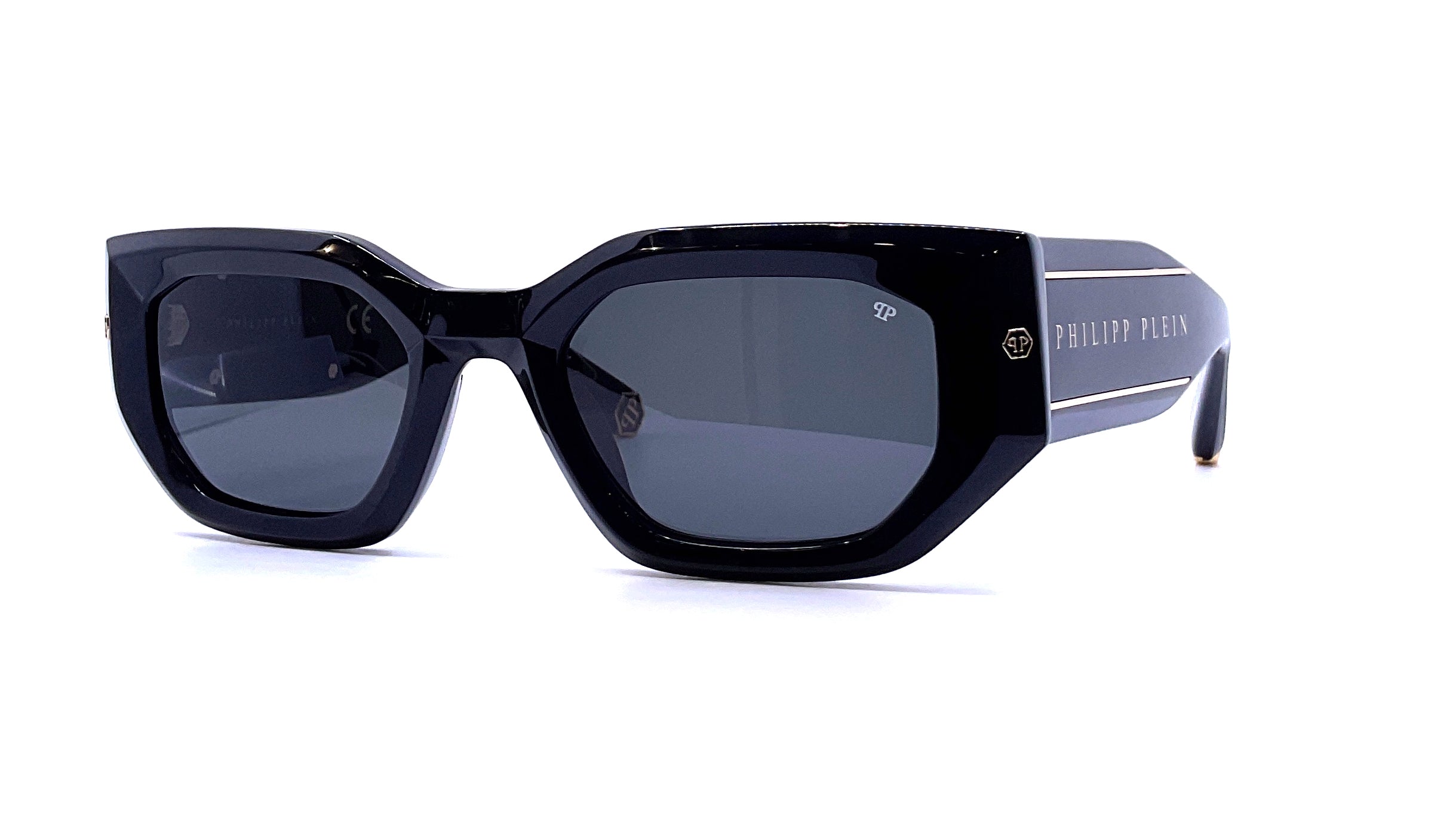 サングラス PHILIPP PLEIN Men Sunglasses Black SPP093M 0700 PHILIPP PLEIN NEW PHILIPP PLEIN EGO SPP093M 0700 BLACK