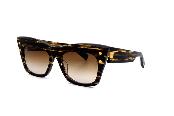 Balmain - B-II (Dark Brown Swirl/Gold)