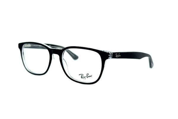 Ray-Ban - RB 1592 Optics Kids (Polished Black On Transparent)